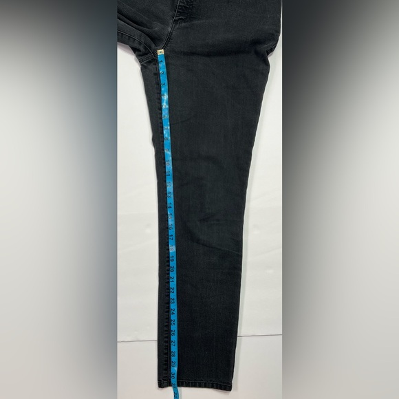 Lafayette 148 Straight Leg Jeans - faded black, 10 - Picture 7 of 9